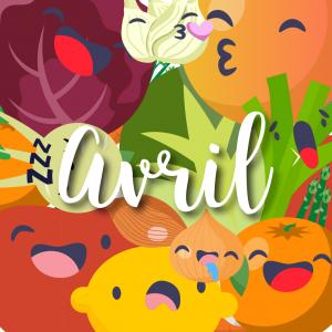 Liste des fruits et légumes de saison en avril : Consommer des fruits et légumes de saison c'est bon pour l'environnement mais aussi pour vous ! Orange, radis et asperge : retrouvez notre jolie liste des fruits et légumes d'avrils. Vous pourrez même l'imp