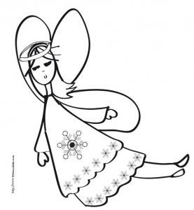 Petit ange en vol