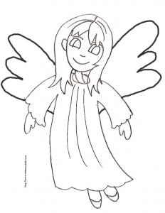 Dessin Ange Coloriage Ange Tous Les Dessins De Tete A Modeler