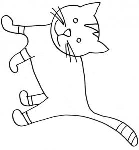 Coloriages Sur Les Chats De Toutes Sortes Coloriage Chat Tete A Modeler