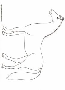 Coloriage Tete De Cheval A Imprimer