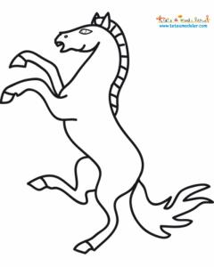 Coloriage Cheval Gratuit A Imprimer Avec Tete A Modeler Coloriage Cheval Gratuit A Imprimer Avec Tete A Modeler