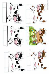 Jeu des petites vaches du printemps