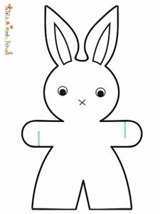 Coloriages De Lapin A Imprimer Gratuitement Avec Tete A Modeler