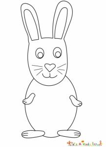 Lapin De Paques Dessin Coloriage Lapin De Paques Avec Tete A Modeler Lapin De Paques Dessin Coloriage Lapin De Paques Avec Tete A Modeler