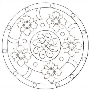 Mandalas Simples Par Tete A Modeler