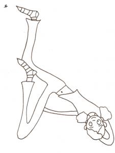 Coloriage de la gym de Mila