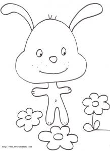 Coloriages D Animaux Trops Mignons Tete A Modeler