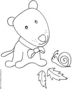 Coloriages D Animaux Trops Mignons Tete A Modeler