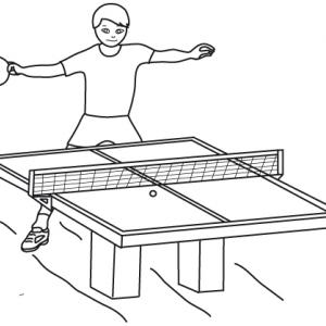 Tennis De Table Activites Enfants Avec Tete A Modeler