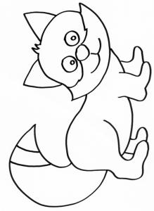 Imprimer le coloriage d'un raton