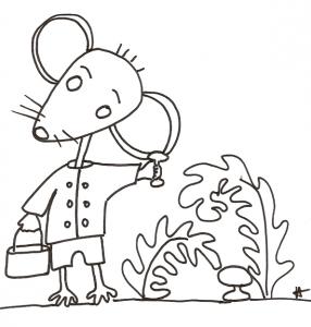 【Les plus recherchés】 Coloriage Mimi La Souris