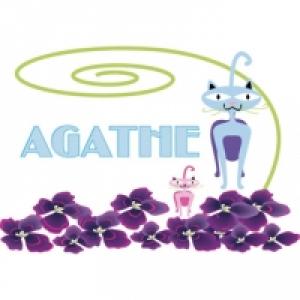 Affiche prenom : prenom lettre "A"