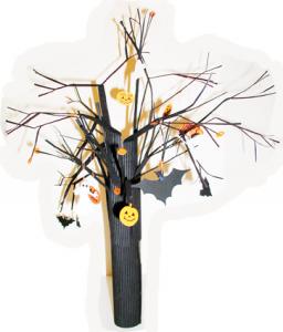 Fabriquer un arbre de Jack o lantern