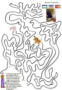 Fiche d'activité sur la monnaie scripturale