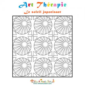 Soleil japonisant, Art thérapie