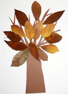 Arbre En Feuilles D Automne Pour L Eveil De Bebe Tete A Modeler