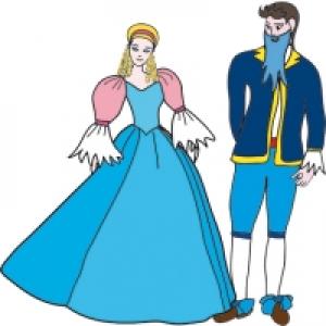 Barbe Bleue et sa femme