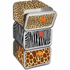 Rangement jungle en boîtes de farine Francine 