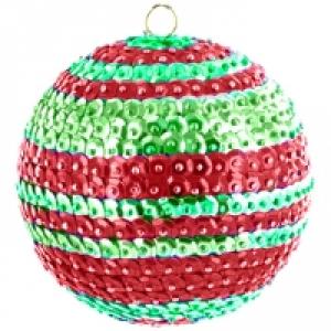 Boule de Noël à sequins