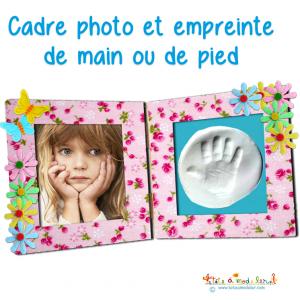 Cadeau photo empreinte main ou pied pour Maman
