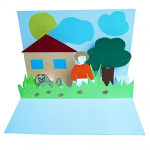 Carte Pop Up 3d En Papier