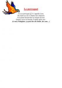 Le perroquet