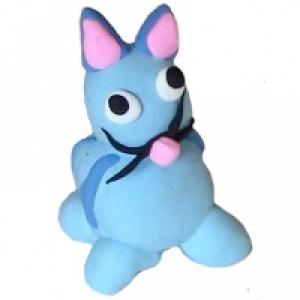 Modelage d'un chat bleu