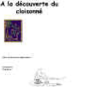 livre de découverte sur le cloisonné