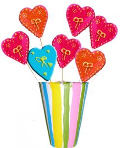 pot de coeurs