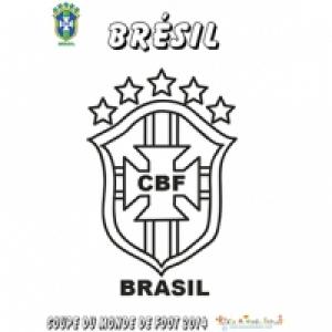 Coloriage foot : blasons des équipes du mondial