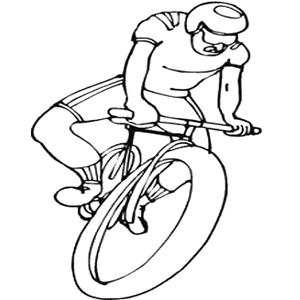 Collection De Coloriage Cyclisme Tete A Modeler