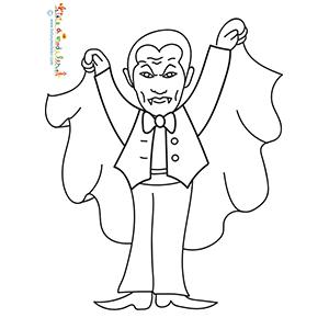 Dracula les bras ouverts