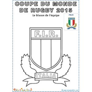 Blason de l'équipe d'Italie de rugby