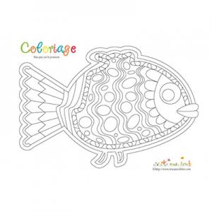 Coloriage Pào Pào Yú le poisson