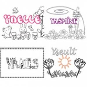 Coloriage sur le prénom