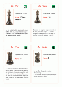 Fabriquer des cartes pour mieux comprendre le jeu d'échecs