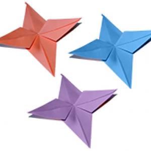 Comment Faire Des Etoiles En Origami Avec Tete A Modeler