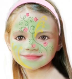 Maquillage fée verte