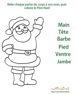 corps pére Noël