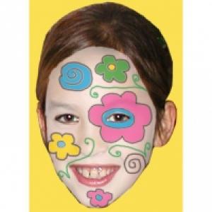 Maquillage de fleur arty