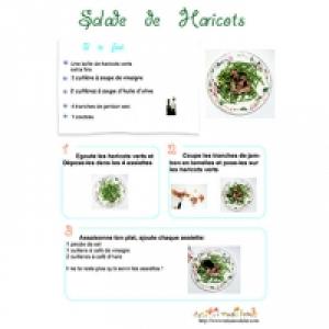 Salade de haricots verts