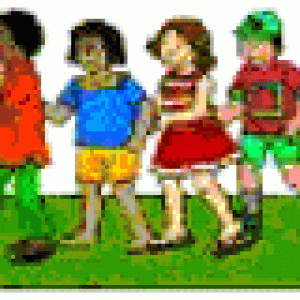 Jeu de balle au menton pour aimations enfants