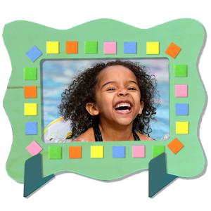 Cadre photo décor mosaïque