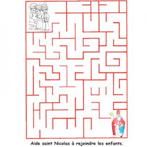 labyrinthe de saint nicolas
