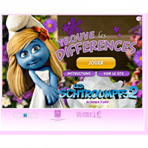 Jouer en ligne avec Les Schtroumpfs