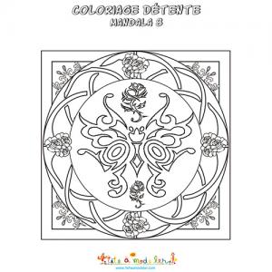 Coloriage détente 8 Art Déco