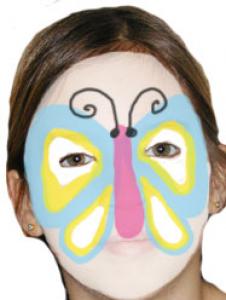 Explication du maquillage papillon pour enfants