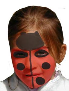 Explication pour faire un maquillage coccinelle