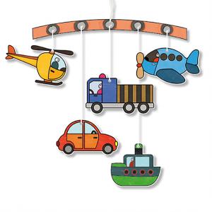 Coloriage d'un mobile des transports